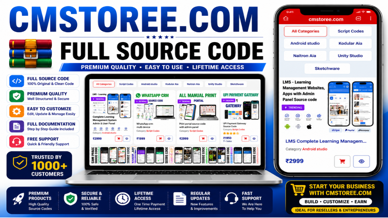 CM STORE - Premium Laravel Source Code Marketplace Script (Multi-Vendor Ready)