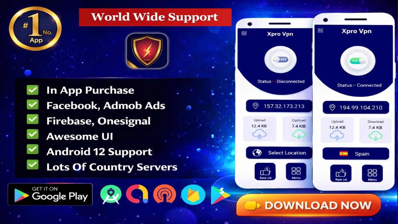 Fast, Secure & Unlimited Free VPN App (Android)