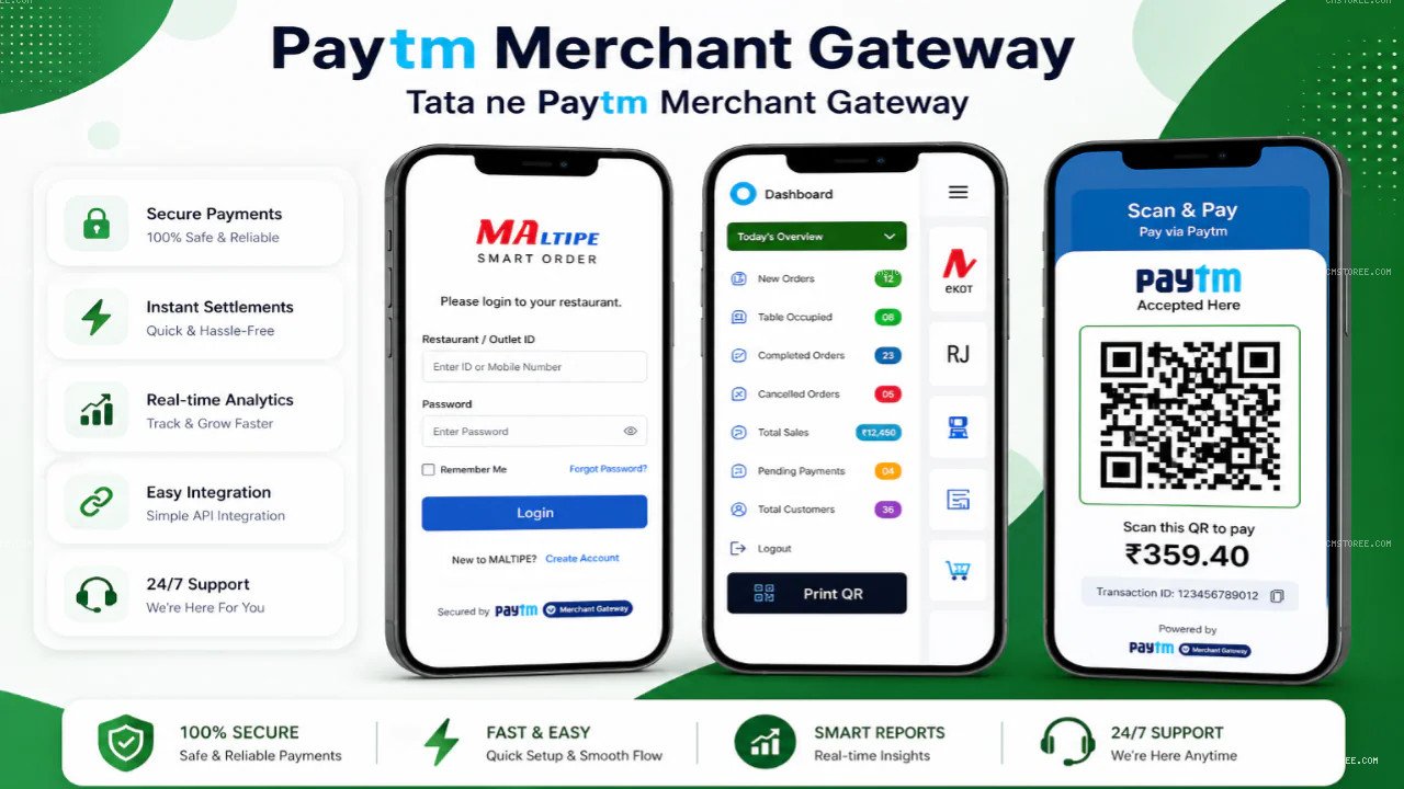 PaySmart - Paytm Merchant UPI Payment Gateway PHP Script