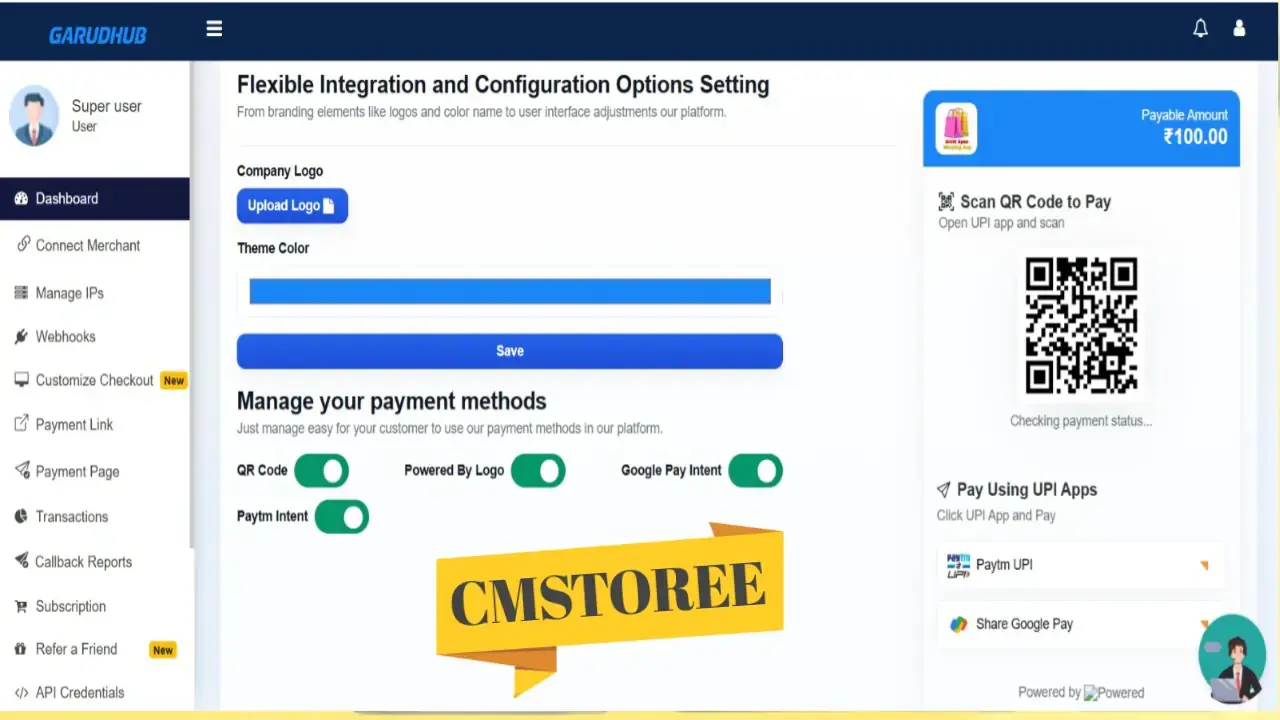 UPI Gateway PHP Script | Multi-Device Responsive & Auto-Settlement