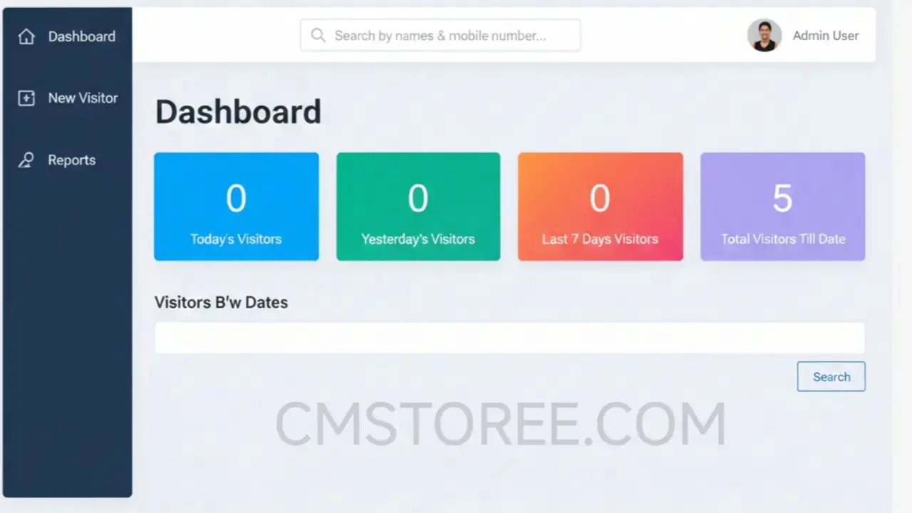 Apartment Visitor Management System (AVMS) – PHP, MySQL