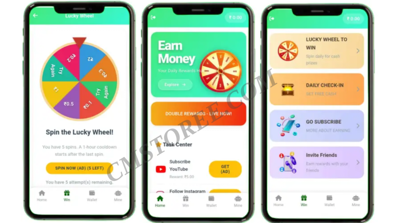 Spin earning full source code