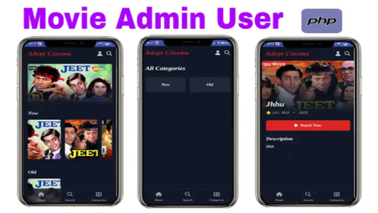 Cinema website ko localhost per setup kaise kare